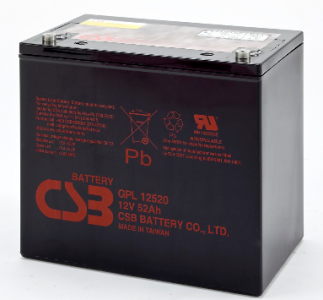 CSB蓄电池GPL12520